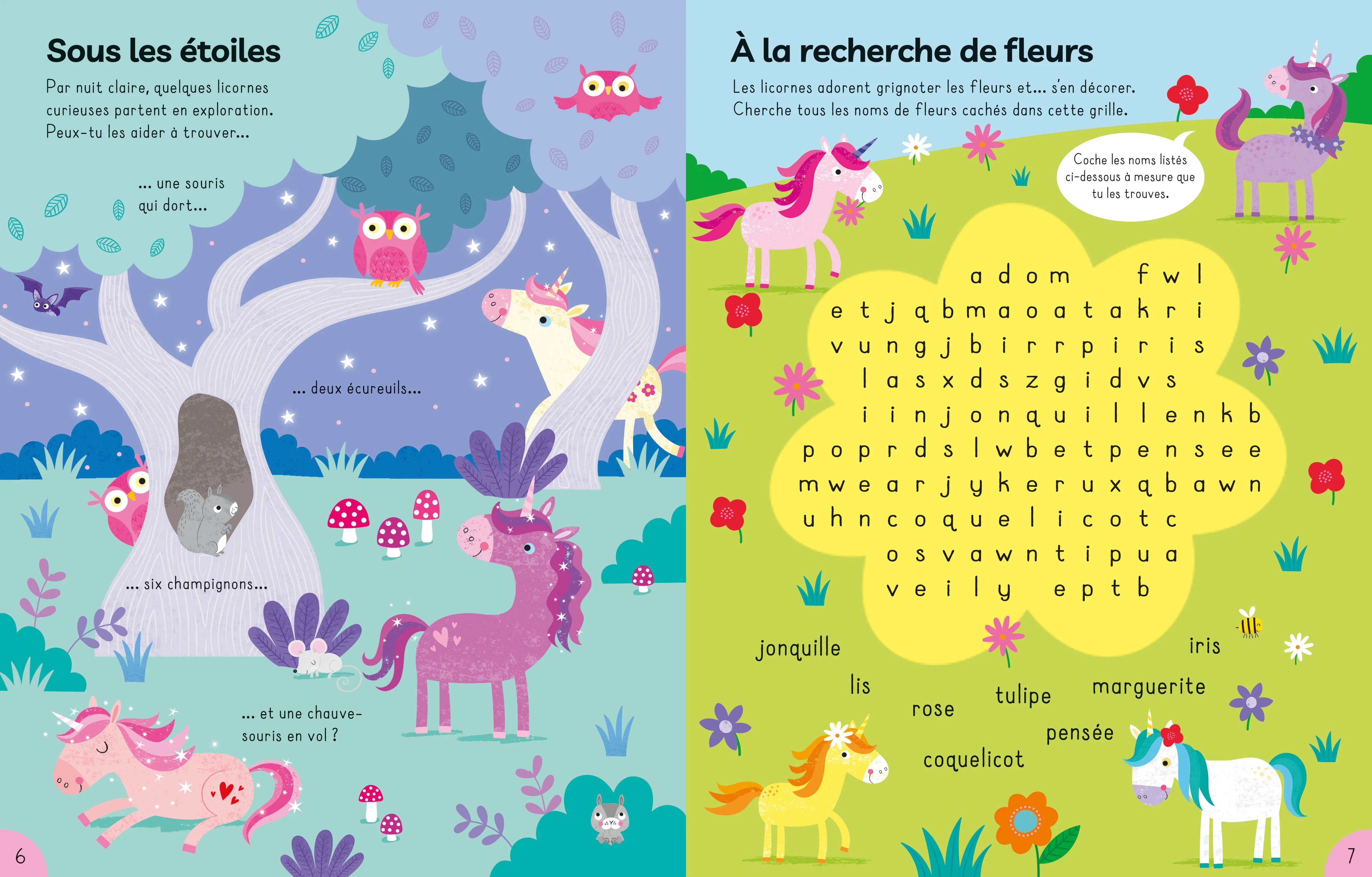Les licornes - Mon grand livre d'activités - Dès 3 ans - Image 5