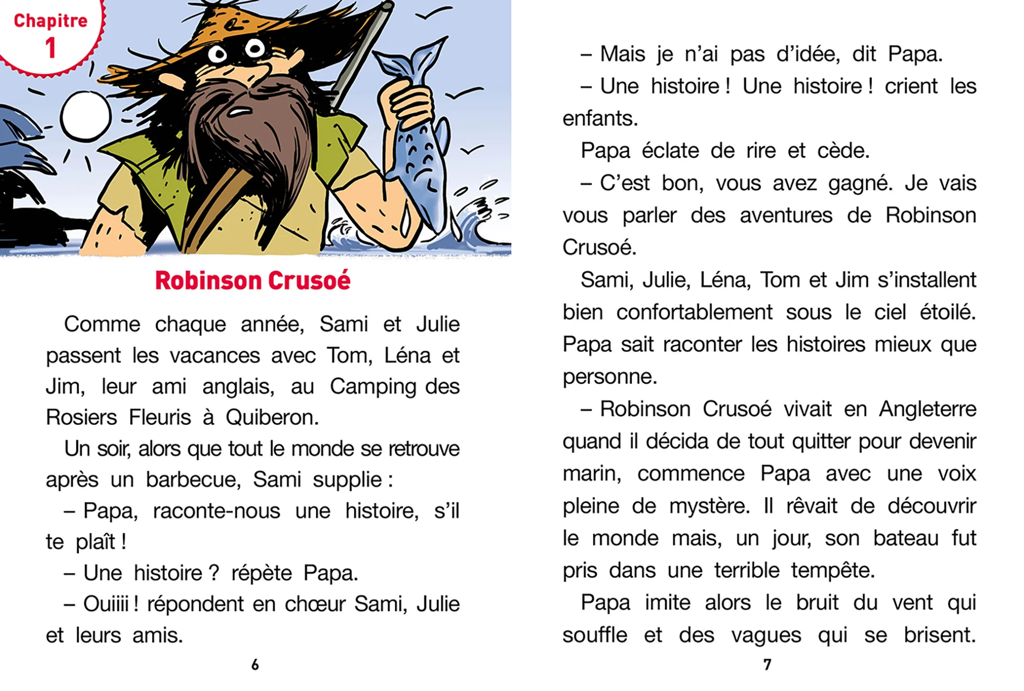 Sami et Julie Roman CE2 - L'île des aventuriers - Image 3