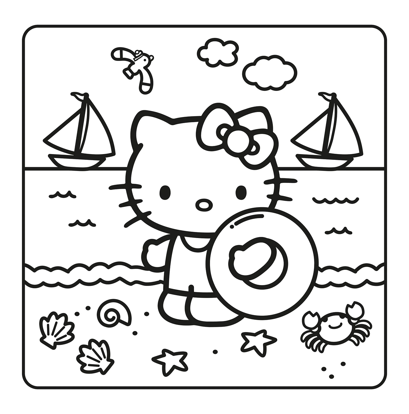Hello Kitty - Douceur d'été - Cosy Colo - Image 4