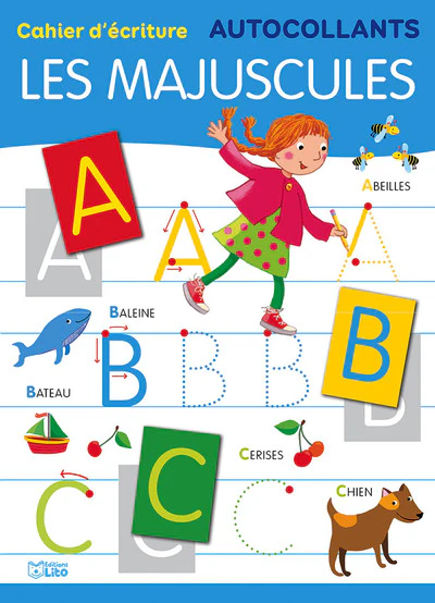 CAHIER D'ECRITURE-MAJUSCULES