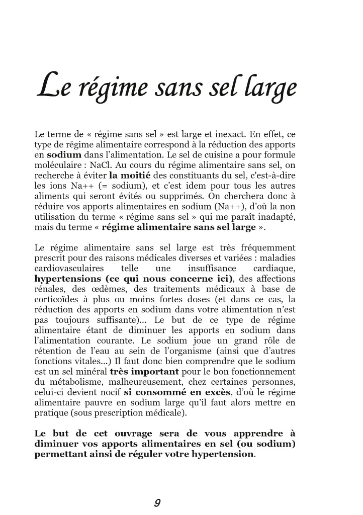 Recettes et menus pour l'hypertension. - Image 3
