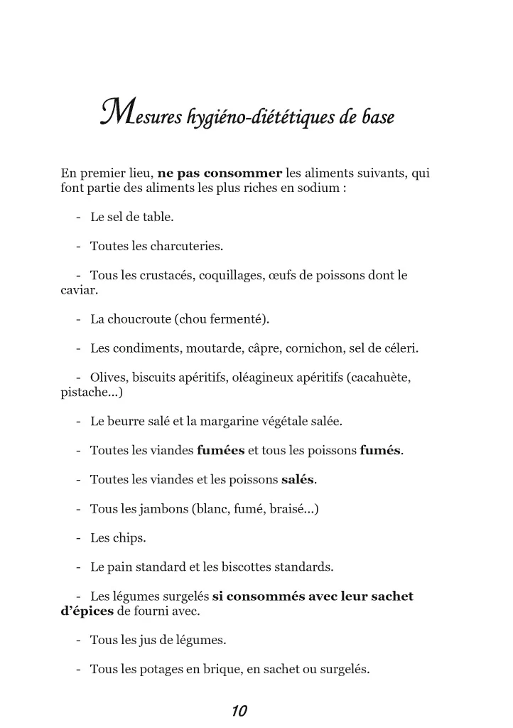 Recettes et menus pour l'hypertension. - Image 4