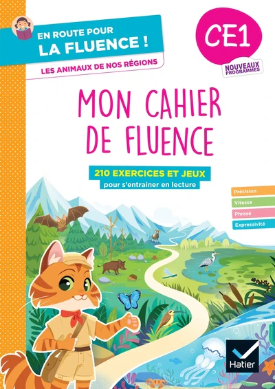 En route pour la fluence ! CE1 - Les animaux de nos régions - Ed. 2026 - Cahier élève - Image 7