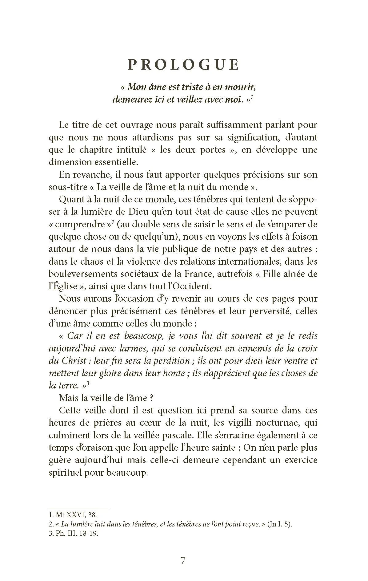 Présence de Dieu, présence à Dieu