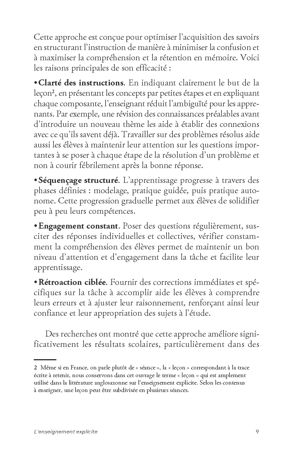 Comprendre et appliquer l'enseignement explicite en classe et à l'école - Image 6