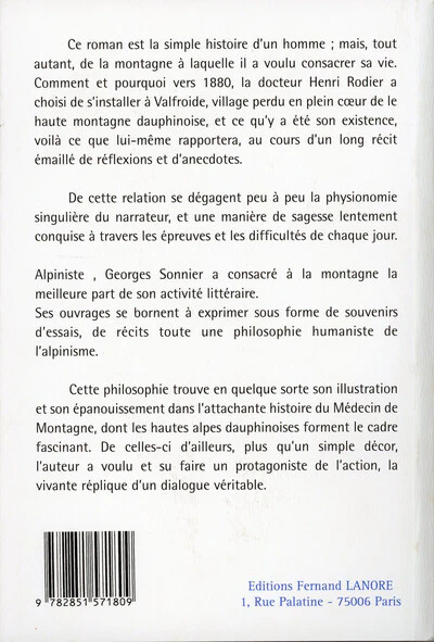 Un Médecin de Montagne - Roman - Image 2