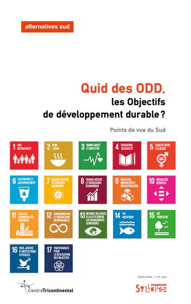 Quid des ODD, les objectifs de développement durable ?